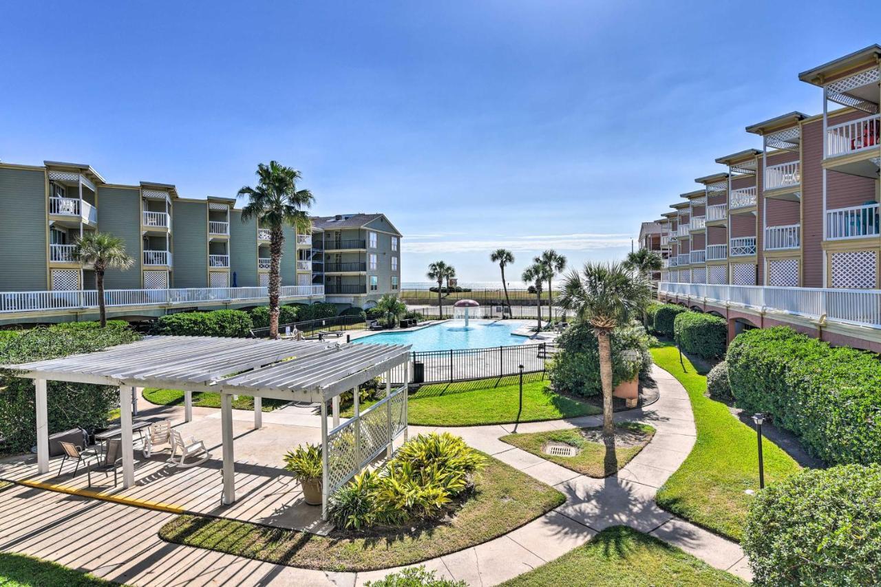 Coastal Galveston Condo Walk To Shoreline! Exterior foto