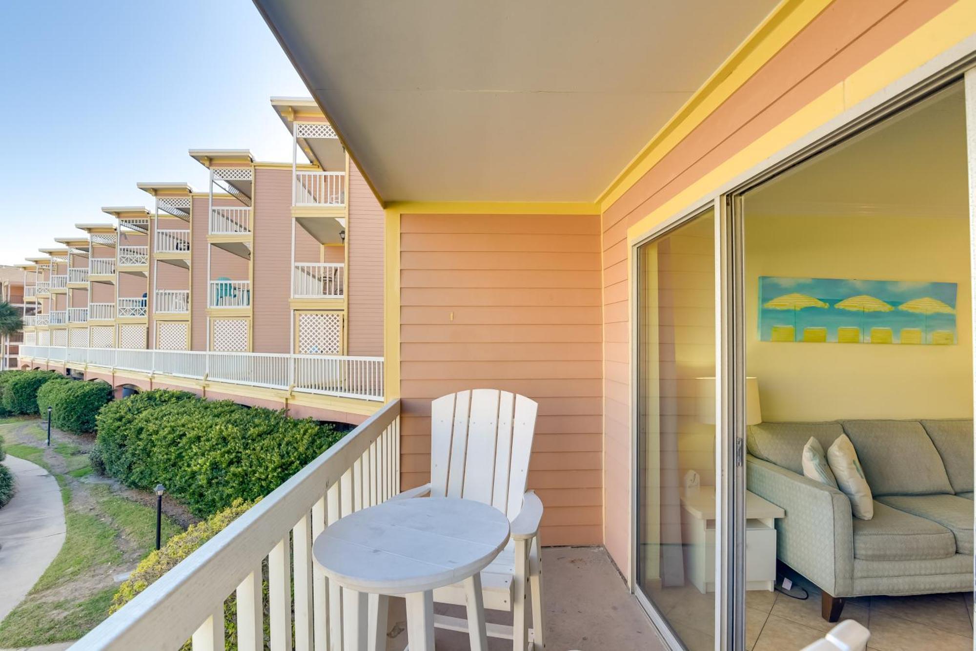 Coastal Galveston Condo Walk To Shoreline! Exterior foto